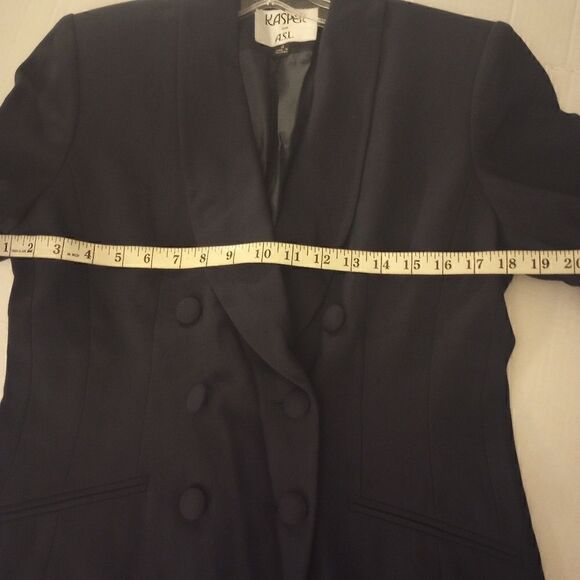 NWT Kasper double breasted black blazer - Picture 11 of 11
